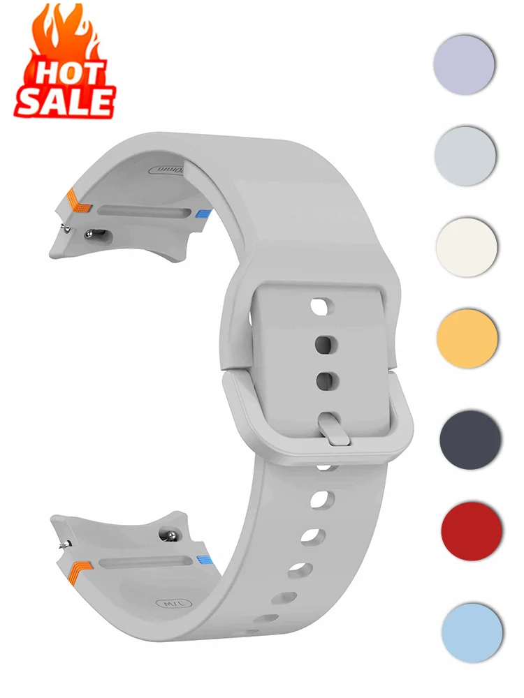 Premium Silicone Strap for Smartwatches - Elegant and Durable Design
