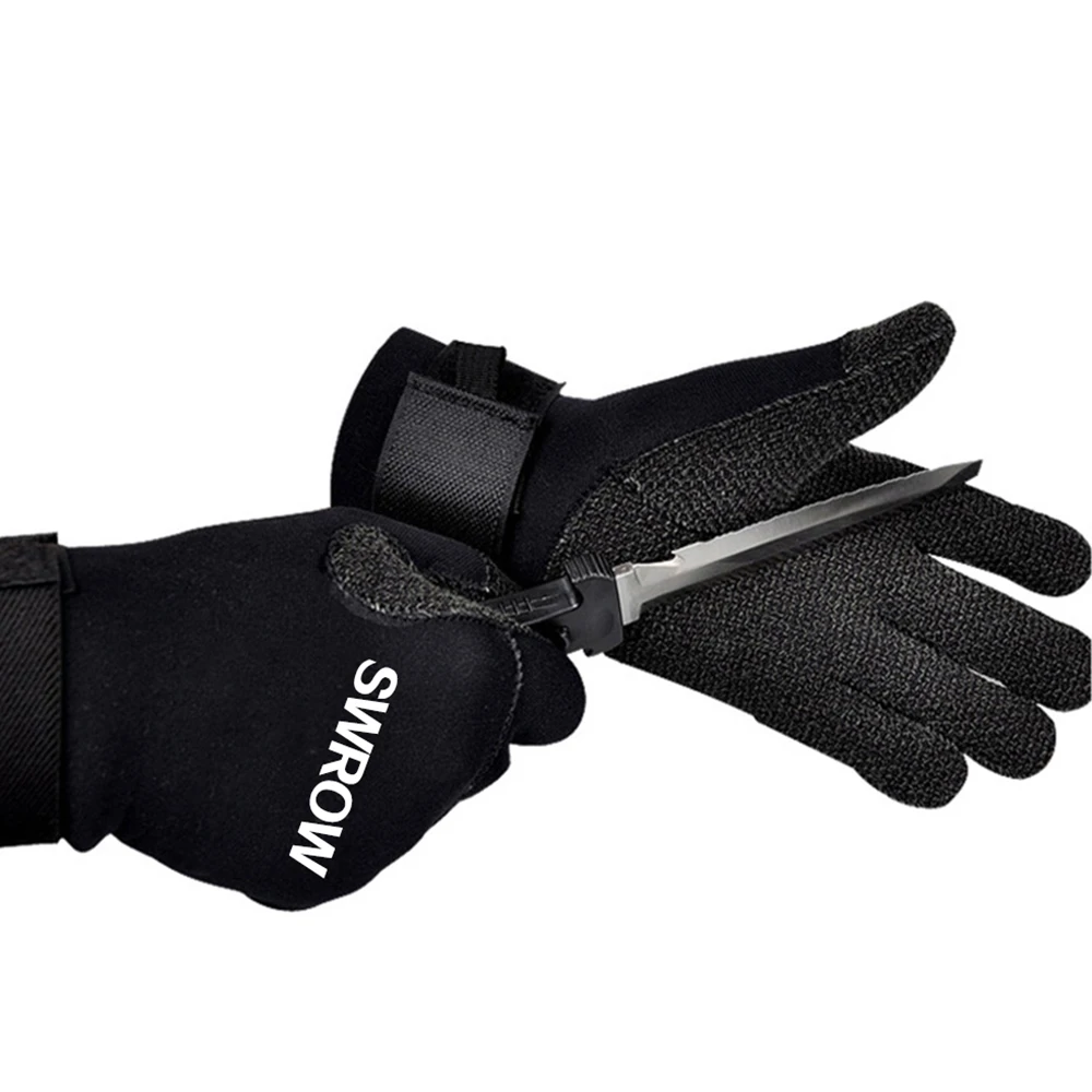 

3MM Kevlar Diving Gloves Non-Slip Warm Diving Swimming Gloves Underwater Hunting Anti-puncture Fishing Kayak Diving Gloves 2023