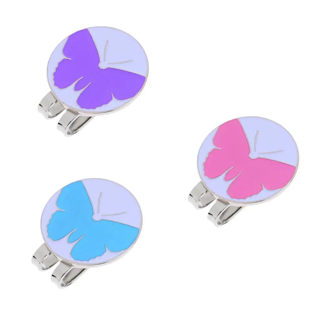 1 Piece Golf Ball Marker Hat Clip Magnetic Durable Golf Gift