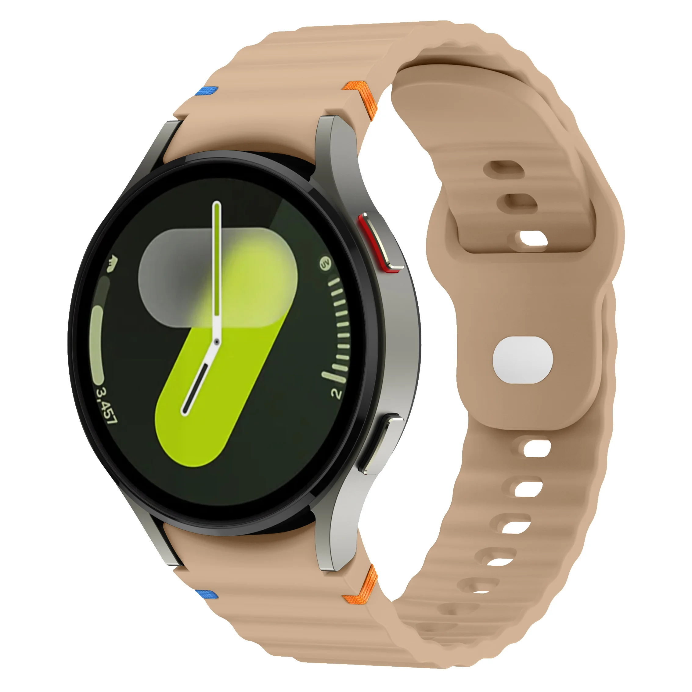 Seamless Silicone Bracelet for Galaxy Watches - Universal Fit