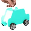 Wooden Car Shaped Coin Bank Kids Diy Crafts Money Box Educational Toy Gift Practical Creative Ability Development Wooden Saving 3