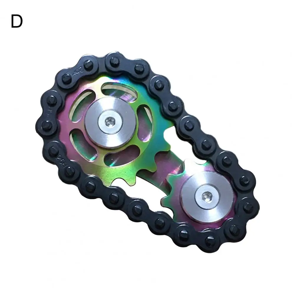 

Cute Flywheel Fidget Toy Hand Fidget Creative Fingertip Gear Chain Anti Stress Toys Multi Colors Anti Stress Toy Party Favors