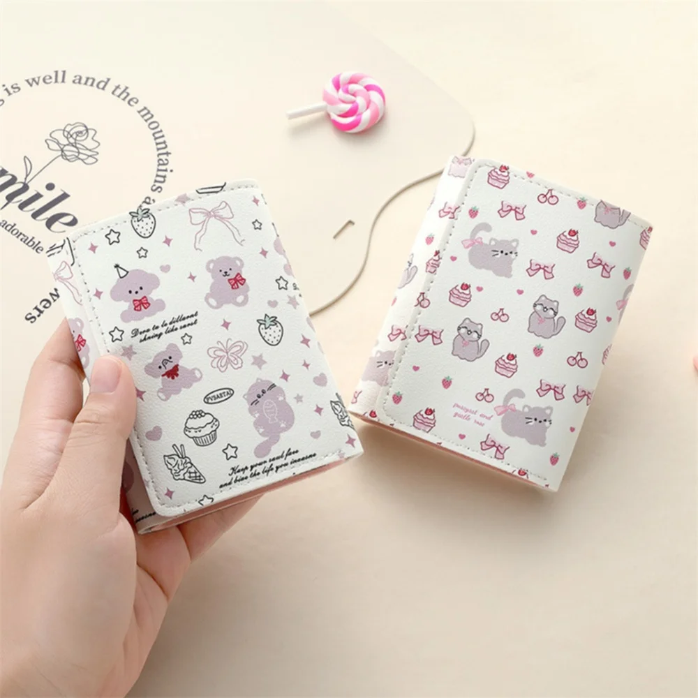 Mini Leather Women Small Wallets Money Bags Short Purse Women's Student Card Holder Girl ID Bag Business Card Holder Coin Purse