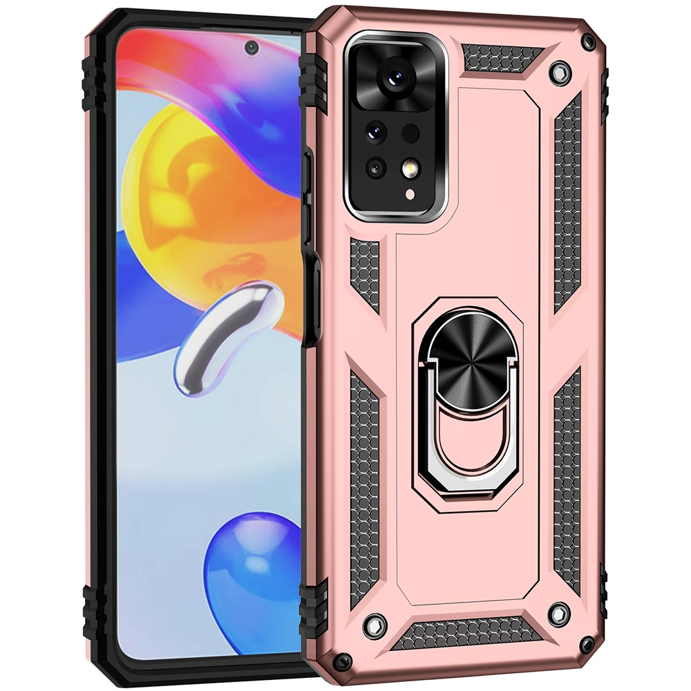 ShockProof Armor Case Coque For Xiaomi Redmi Note 11 10 9 8 Pro 10C 7 10S 11S 9C 9A NFC 10A Anti Shock Magnet Shell Case_voghion.com