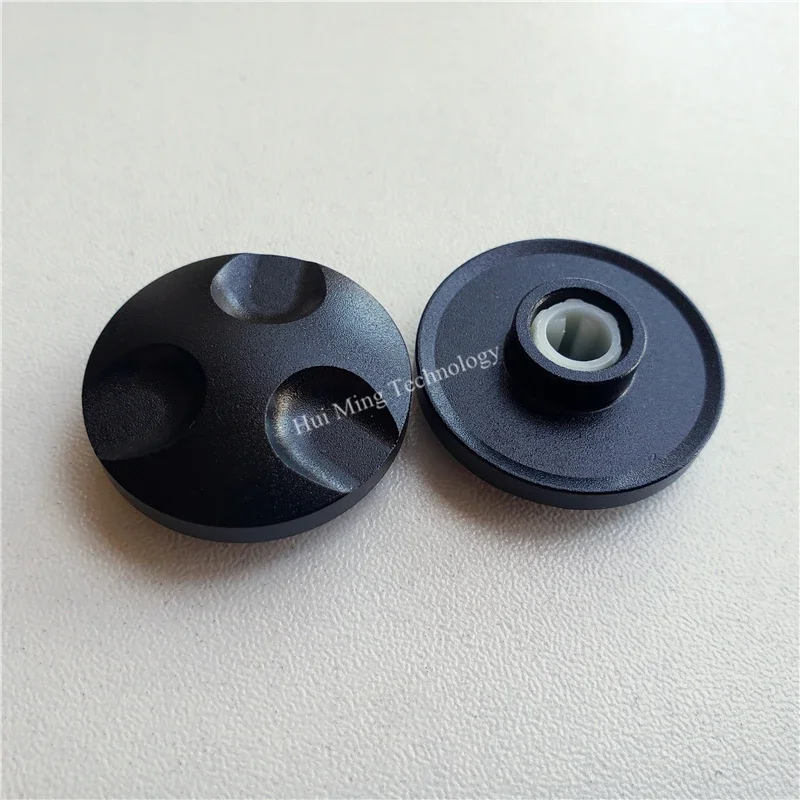 pcs de aluminio plastico botao tampa potenciometro botoes preto fosco eixo botao carro interruptor volume tubo amplificador controle 03