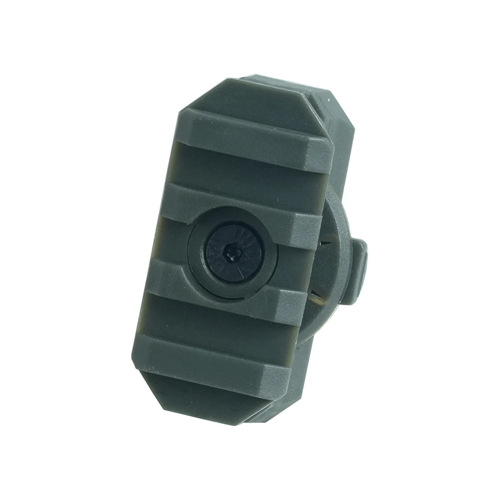 BOOIU New Fast Helmet Side Rail Adapter Nylon 360 Rotatable Helmet Rail Flashlight Mount For Airsoft Helmet Hunting Accessories