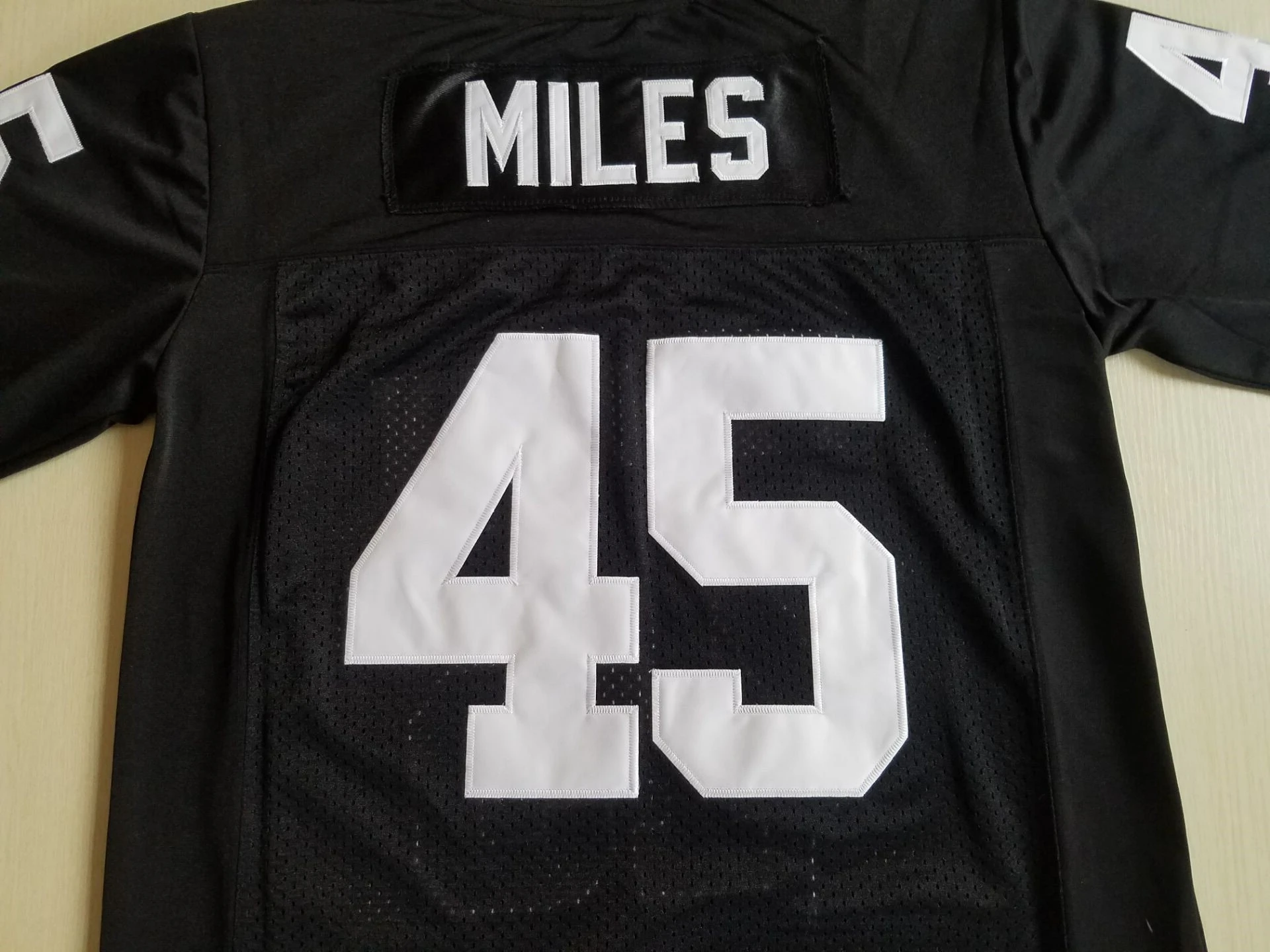 PERMIAN 45 MILES American football Sport jersey Shirt Embroidery sewing Outdoor sportswear Hip hop loose clothes
