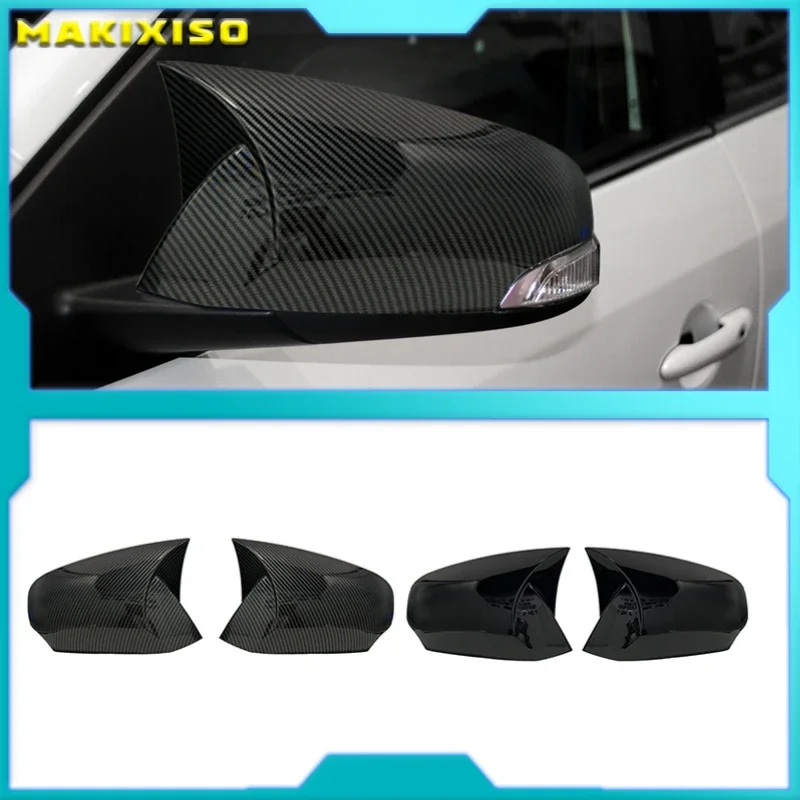 

Bat Design Mirror Cover for Renault Fluance için 2010-2016 Car Accessories Piano Black Tuning Auto Sport Bat Design RS Side