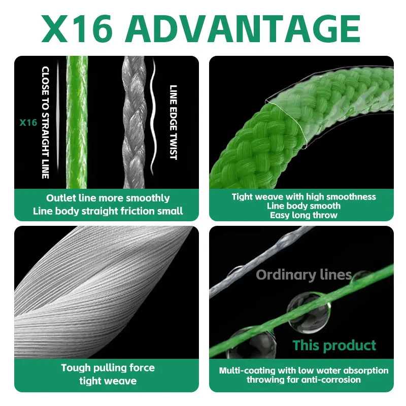 New ygk g-soul X16 Braided Fishing Line 100M/150M/200M Multifilament Saltwater PE Line Carp Wire Japan Super Strong Accessories - Image 4
