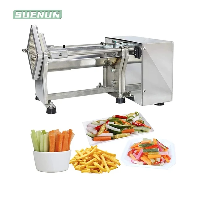 Multifunctional industrial french fries potato chips cutting machine