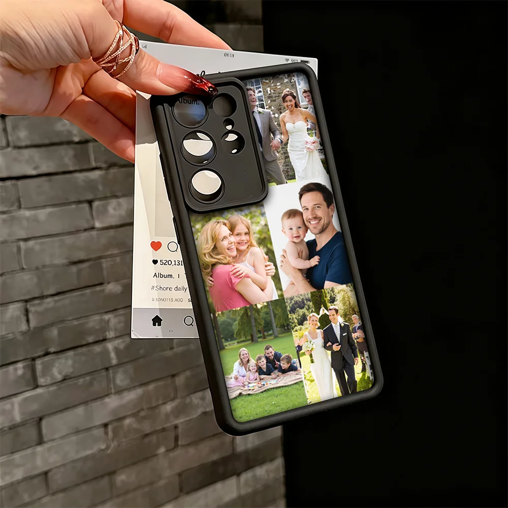 Customizable Shockproof Phone Case with DIY Photo Design