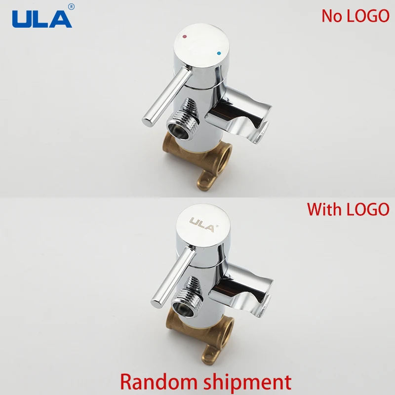 ULA Black Bidet Faucet Portable Toilet Bidet Sprayer Brass Toilet Bidet Faucet Hygienic Shower Hot Cold Water Toilet Faucets 6