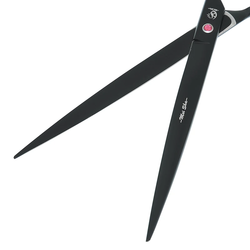 9 inch Meisha 24cm Pet Trimming Scissors Japan Steel Dog Big Cutting Shears Animals Curved Scissors Pets Grooming Tools B0062A