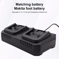 Dual Slot Charger 18V 21V Li-ion Battery Charger for Makita BL1415 BL1815 BL1830 BL1850 Electric Drill Power Tools EU US Plug 4