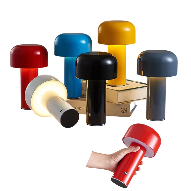 

Современная беспроводная сенсорная настольная лампа, настольное украшение для спальни, прикроватный столик, ночная лампа