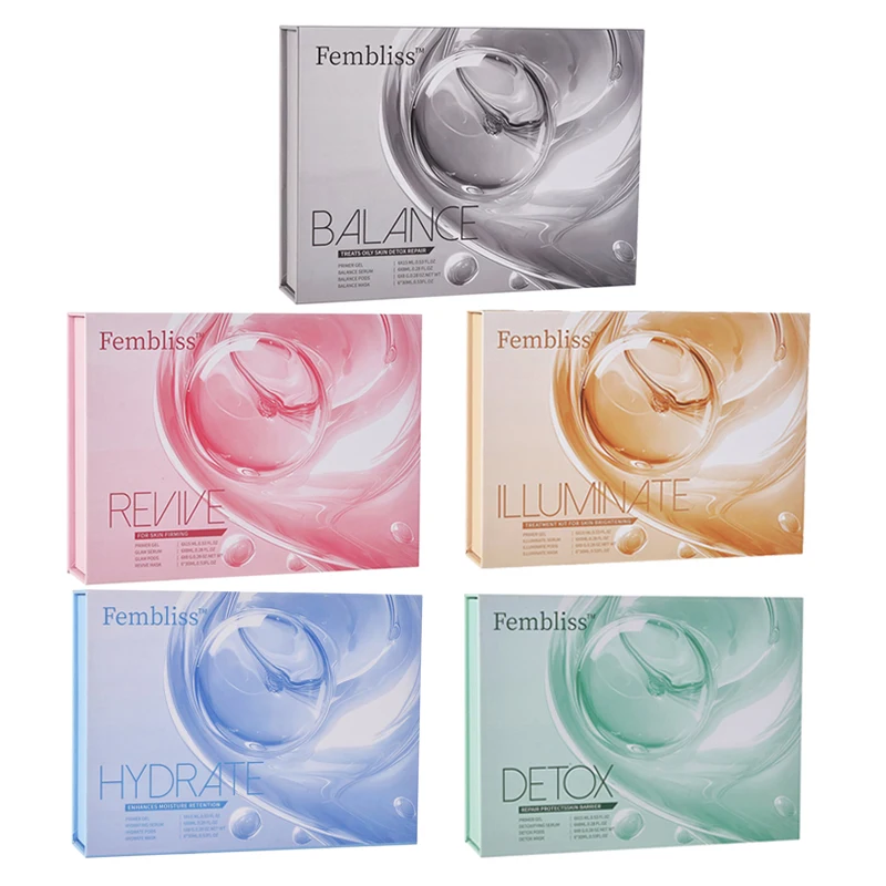 CO2 Pods Kit CO2 Serum Gels Capsule For CO2 Oxygen Bubble Aqua Facial Spa Beauty Machine Bubble Gel Pod Skin Care