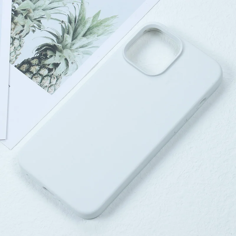 Liquid Silicone Phone Case - Enhanced Camera Protection & Full Coverage Bumper