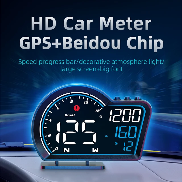 G16 Head-up-Display LED Auto Tacho digitale Alarm Erinnerung GPS Hud für  alle Auto elektronik Zubehör Smart Car System - AliExpress