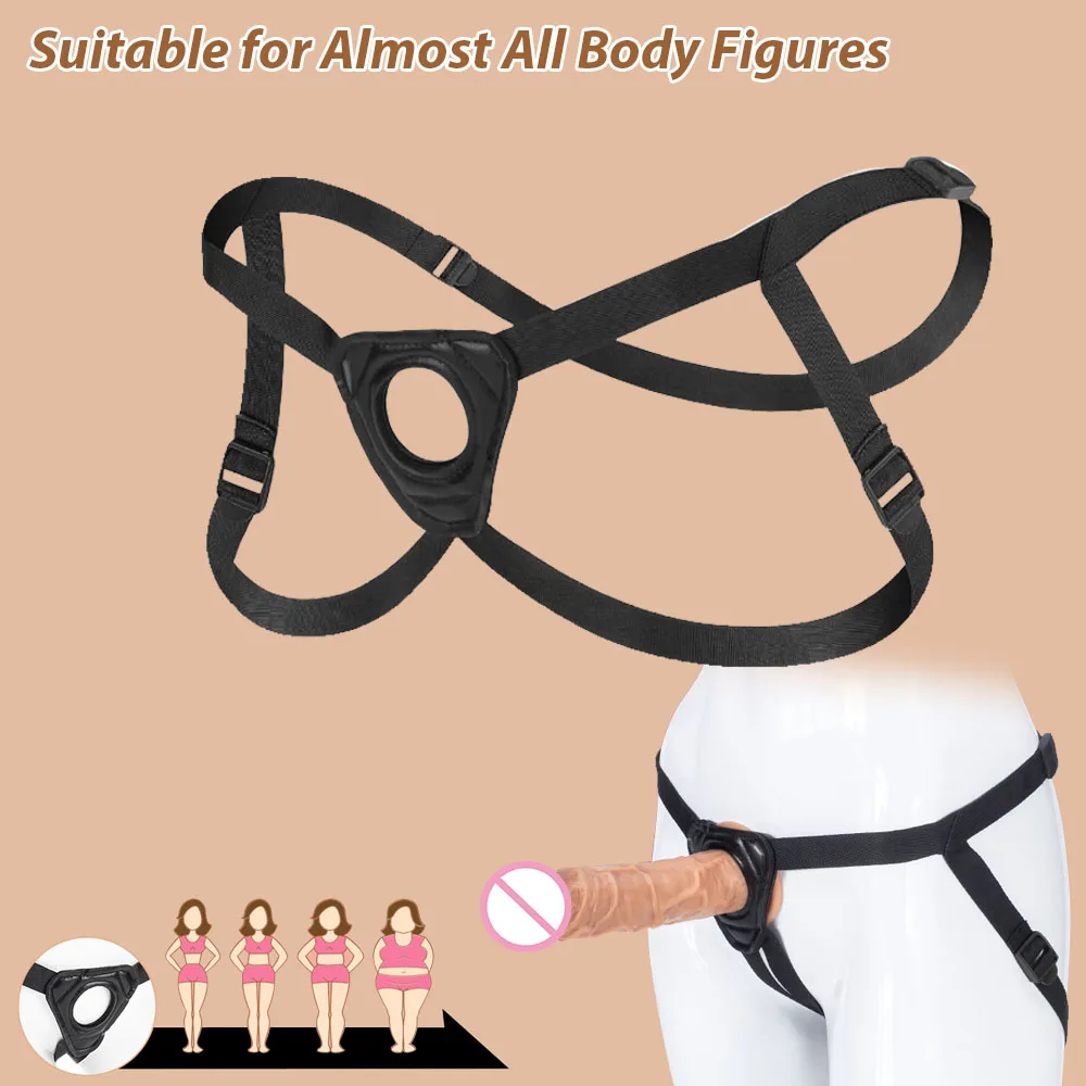 Tragbarer Strapon-Penis für Lesben, G-Punkt-Stimulator, Erwachsene, Standardgröße, Höschen, Strap-on-Dildos, Hosen, Sexspielzeug für Frauen, Erotik 1