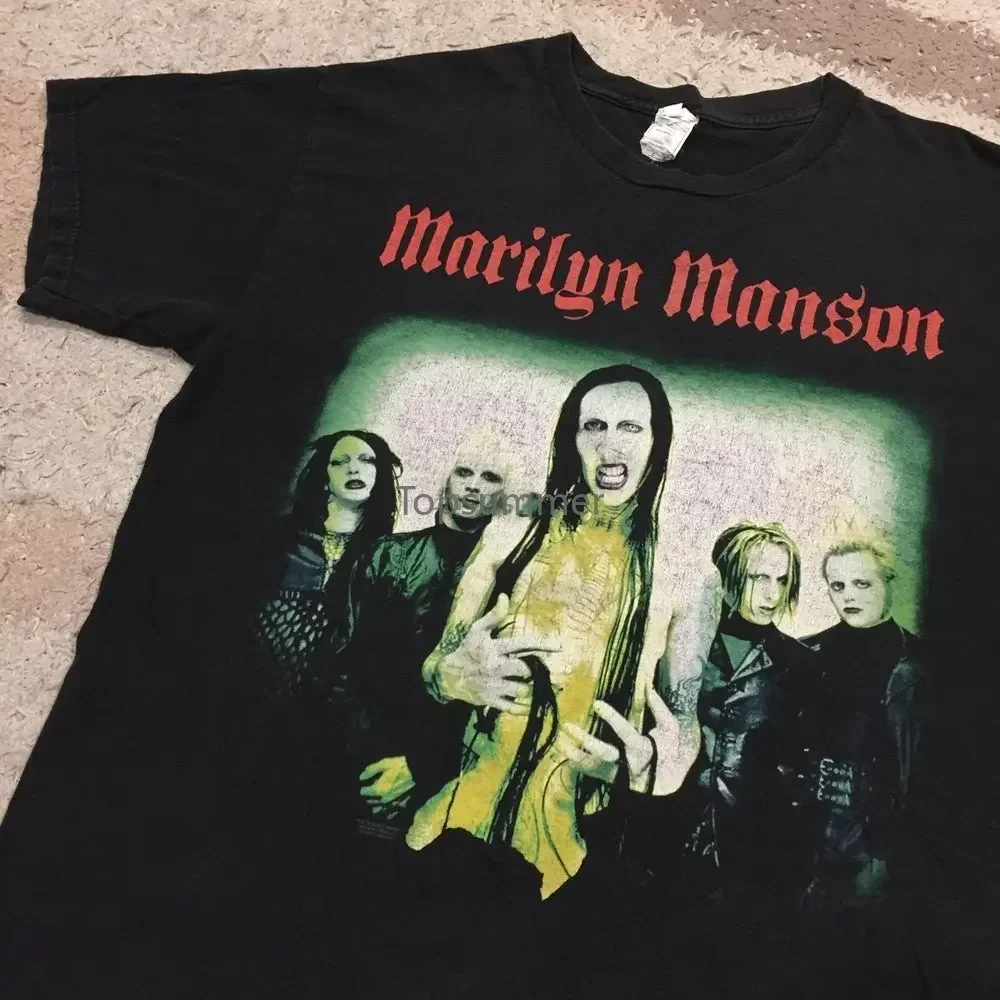 

Винтажная Футболка 2000 с Мэрилин Мэнсон (редкая)