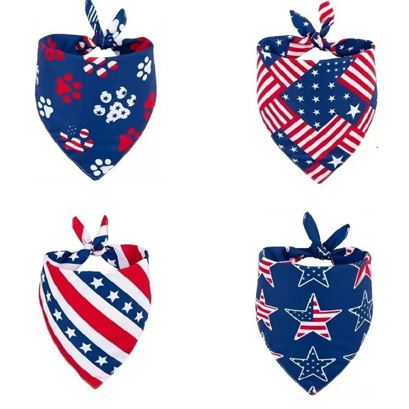 4th July Dog Bandana Washable 2