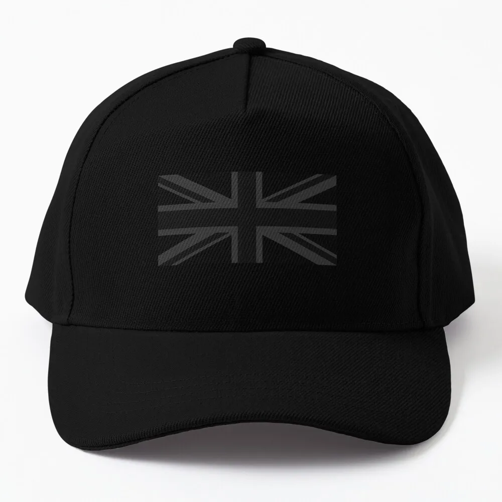 

United Kingdom Flag Blackout/Stealth Baseball Cap Fishing Caps Vintage funny hat Elegant Women's Hats Men's