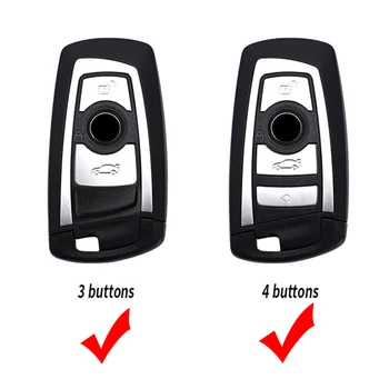 Cover chiate/telecomando ABS copertura della cassa chiave dell'automobile in fibra di carbonio Fob Shell per BMW X3 X5 X6 F30 F34 E60 E90 F10 E34 E36 F20 G30 F15 F16 1 3 5 7 serie 6 Cover chiate/telecomando ABS copertura della cassa chiave dell'automobile in fibra di carbonio Fob Shell per BMW X3 X5 X6 F30 F34 E60 E90 F10 E34 E36 F20 G30 F15 F16 1 3 5 7 serie - 2022 ABS copertura della cassa chiave dell automobile in fibra di carbonio Fob Shell per