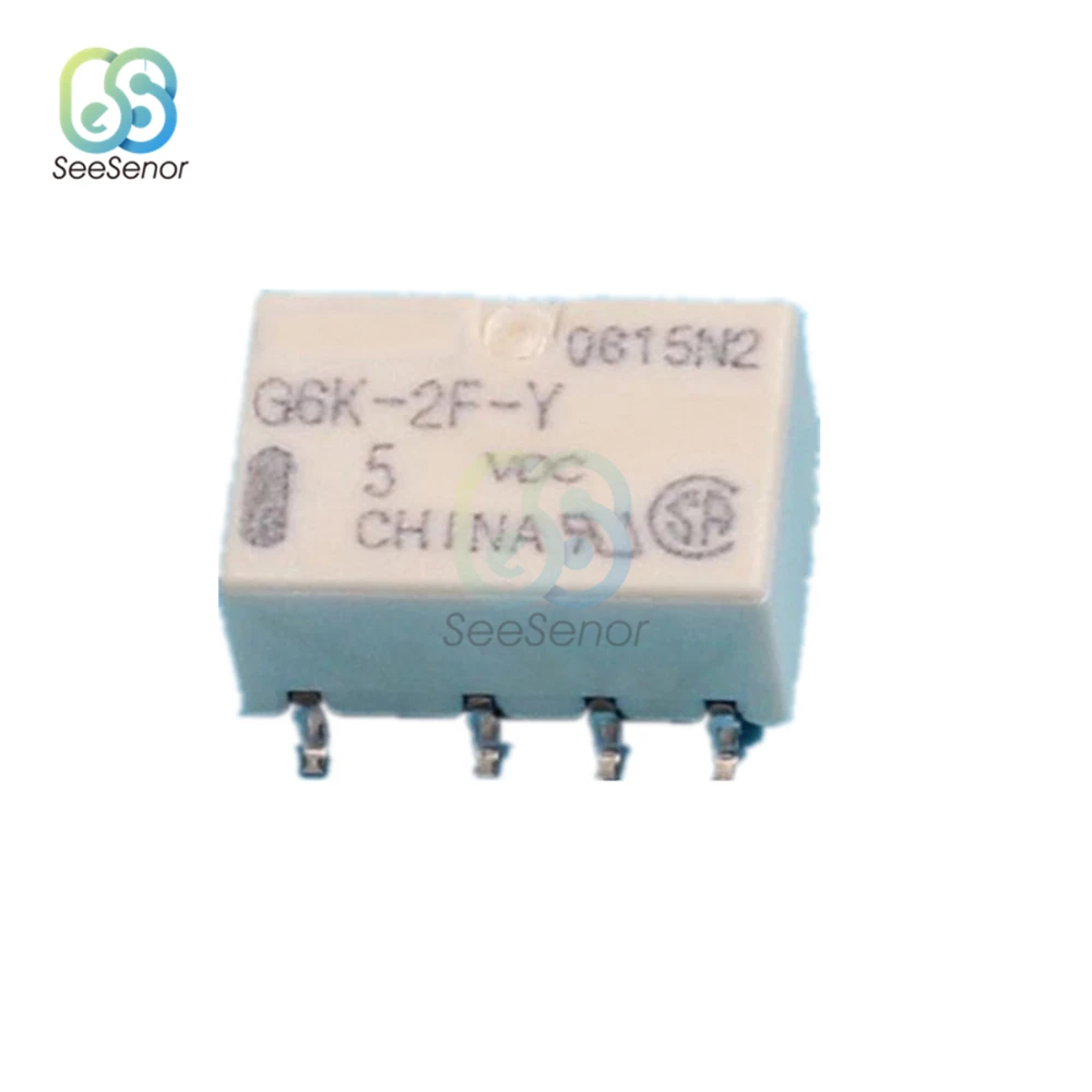 paquete de 10 Relé de Señal te IM41GR G6KU-2F-Y DC3V 2A 3VDC SMT 8 Pines paquete de 10 Relé de Señal te IM41GR G6KU-2F-Y DC3V 2A 3VDC SMT 8 Pines