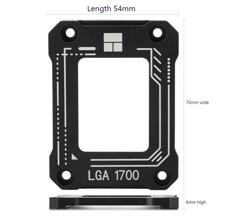 Aluminum 17XX BCF CPU Installation Fixed Bracket LGA1700 Platform Fastener 1700