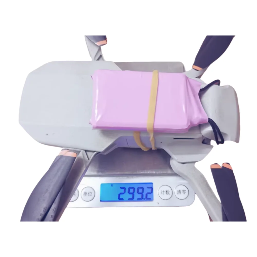 Batterie de remplacement grande capacité pour DJI Mini 2 SE 4K, avec indicateur LED allumé et câble de charge USB-C