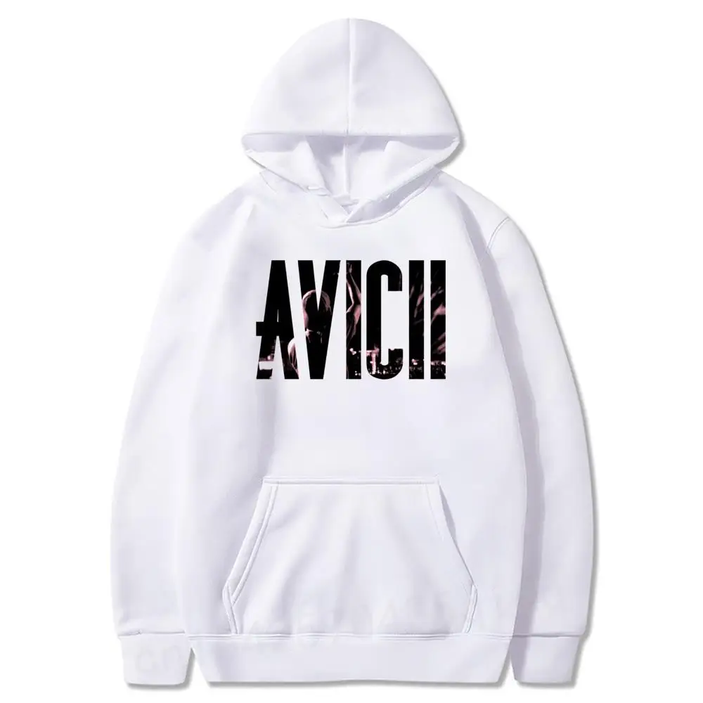 

Hot Sale Avicii T Shirt Hip Hop Hoodies Autumn and winter Long sleeve Fashion Casual White Hoodies Man Streetwear For Male
