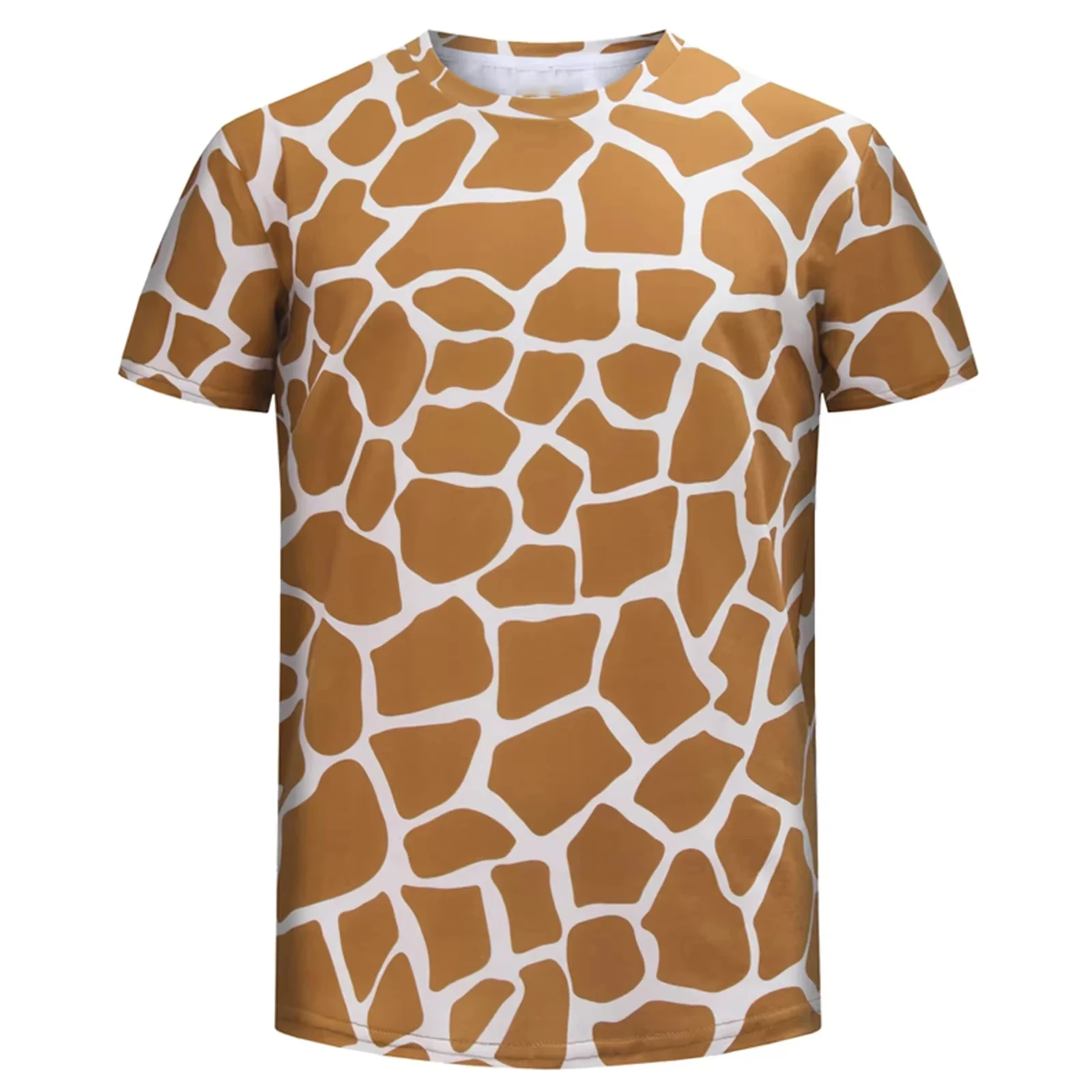 Tiger Skin Leopard Print Funny T-Shirt Boys girls short sleeve tees 2-10Y Summer Kids Clothes Animal T Shirt for party Clothing 5