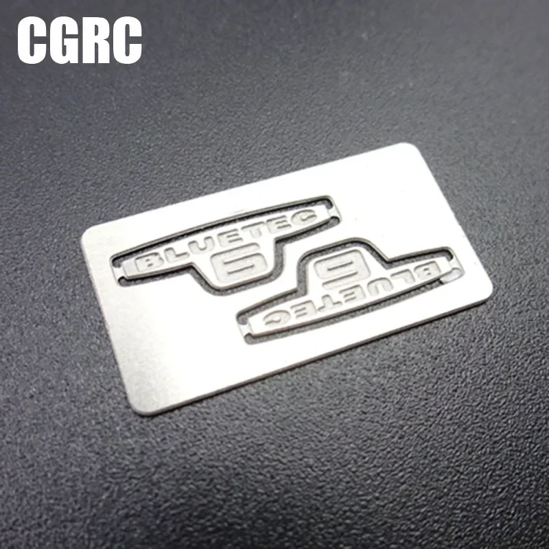 

Metal Euro6 LOGO Simulation Model Toy Pieces for 1/14 Tamiya RC Truck Trailer Tipper Hercules Benz 3363 3348 1851 Car DIY Parts