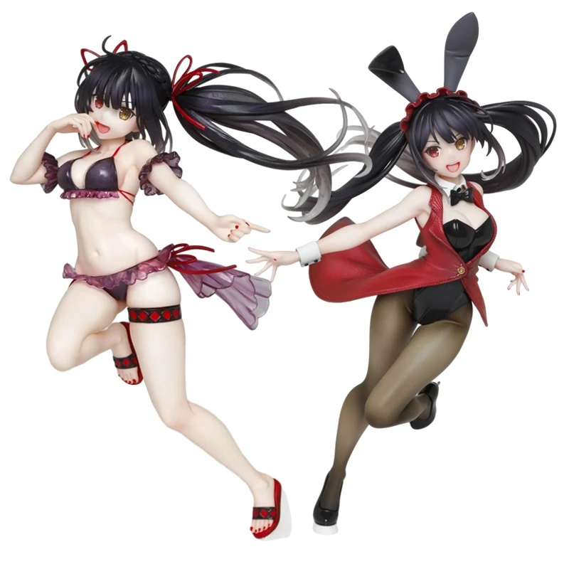 

20 см DATE A LIVE Аниме Фигурка Куруми Токисаки Фигурки Сексуальный Купальник Фигурка Куруми ПВХ Коллекция Для Взрослых Модель Кукла Игрушки