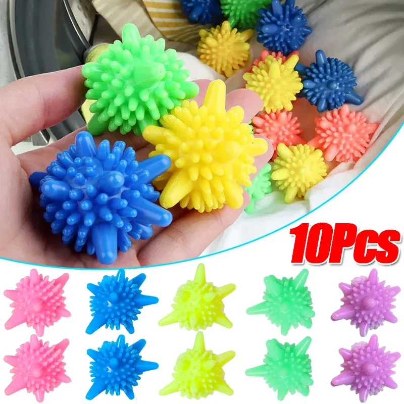 10/5/2PCS Reusable Laundry Ball Cleaning Clothes Lint Remover Washing Machine Tools Anti-Winding Washing Clothes Laundry Balls laundry ball