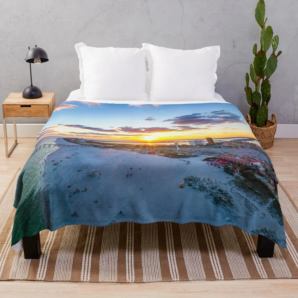 

Casino Beach Sunrise Throw Blanket For Sofa Thin Luxury St Travel Blankets