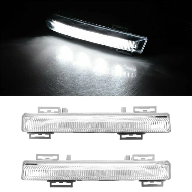 2049068900 2049069000 Car Front LED DRL Daytime Running Lamp Fog Light For  Mercedes For Benz W204 S204 C350 W212 R172 - AliExpress