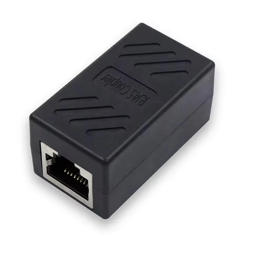 Ethernet Adapter 5Pcs RJ45 Connector Cat7/6/5e Ethernet Adapter Connector Ethernet Cable Network LAN Adapter for Cable Female to Female