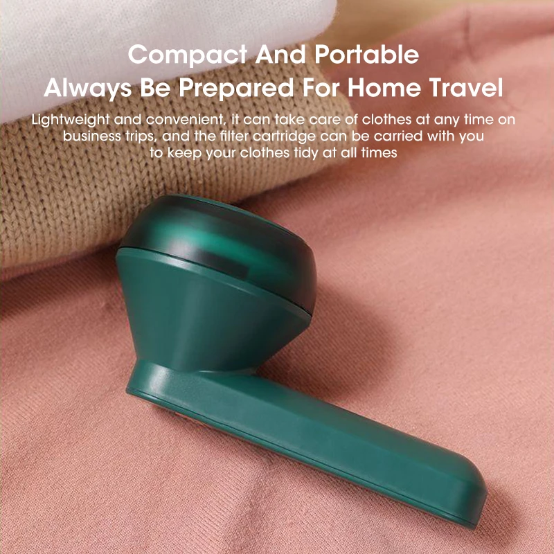 Portable Hair Ball Trimmer Mini Wireless Clothing Hair Remover Electric Knitted Fabric Hair Ball Trimmer USB Clothing Care Tool 4