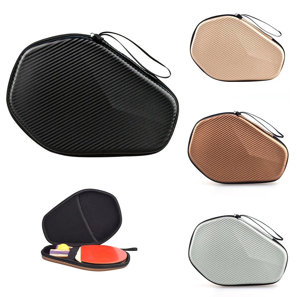 Waterproof Portable Pingpong Paddle Storage Bag - Table Tennis Racket Case & Accessories Organizer