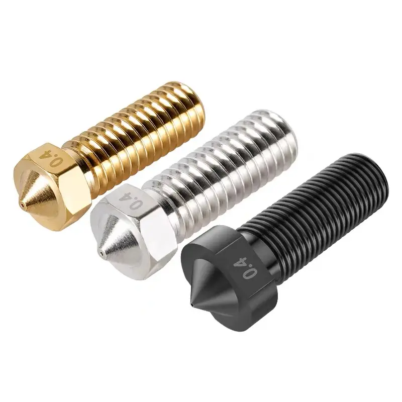 Volcano Nozzle For Artillery Sidewinder X1 & X2 Genius Pro Vyper Kobra Plus, Max 1.75mm Filament M6 Thread Hotend Brass Nozzles image 5