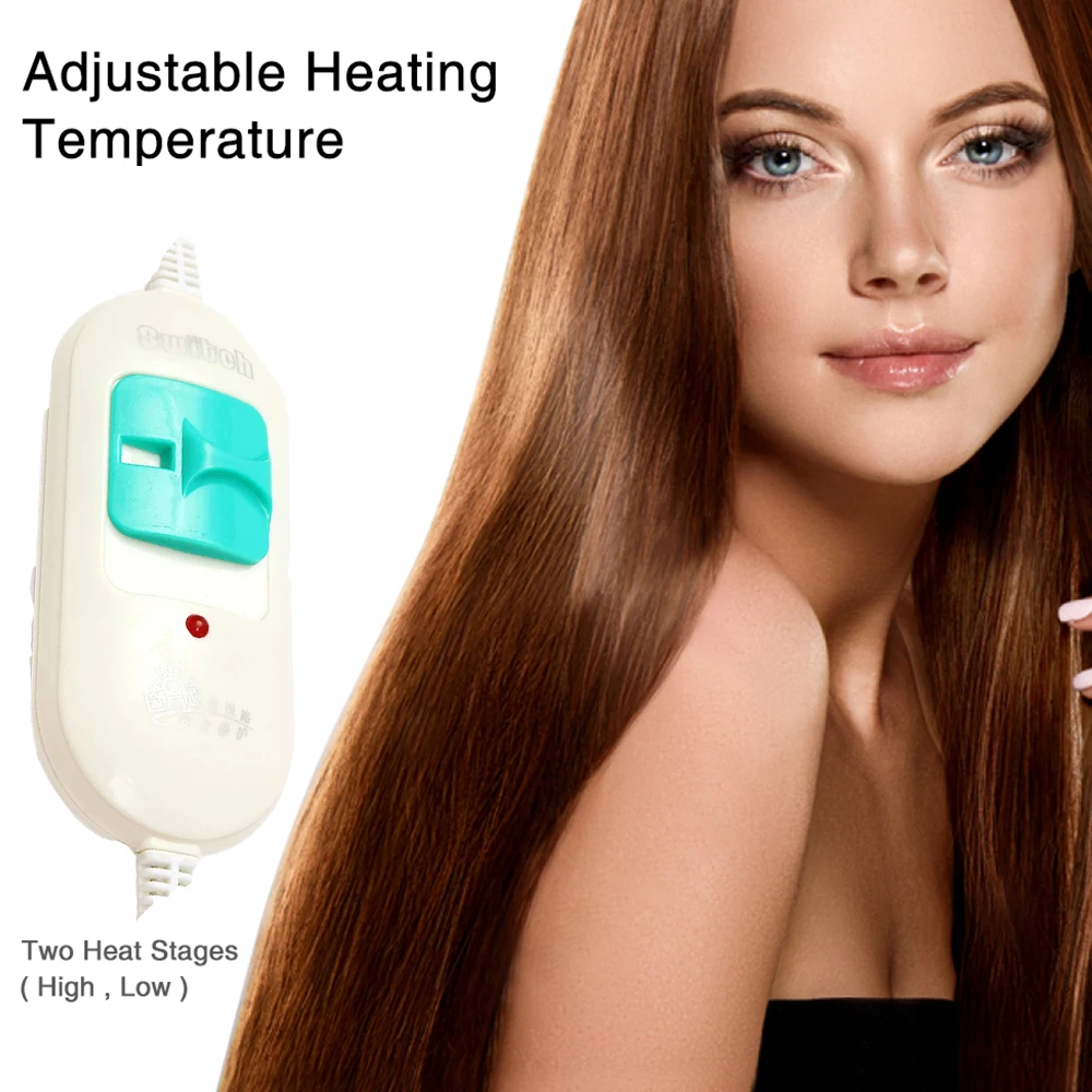Electric Hair Nourishing Thermal Treatment Deep Conditioning SPA Nourishing Hair Salon Care Styling Tool 3 Files EU