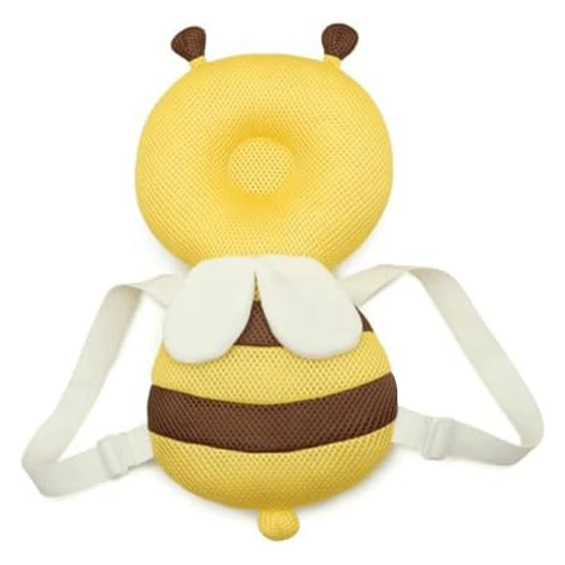 NEW-Baby Protection Cartoon Adjustable Back Shoulder Protection Pad To Prevent Injury