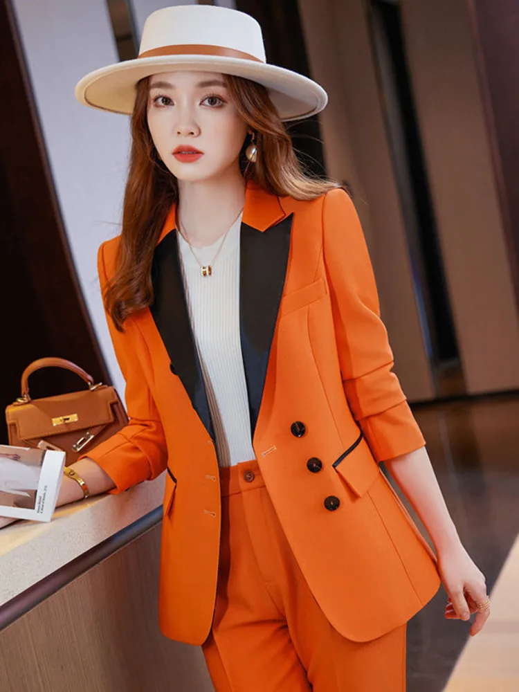 

Women Office Lady Classic Basic New Fashion Casual Vintage Long Sleeve Elegant High Street Jackets Clothing Top New 2023