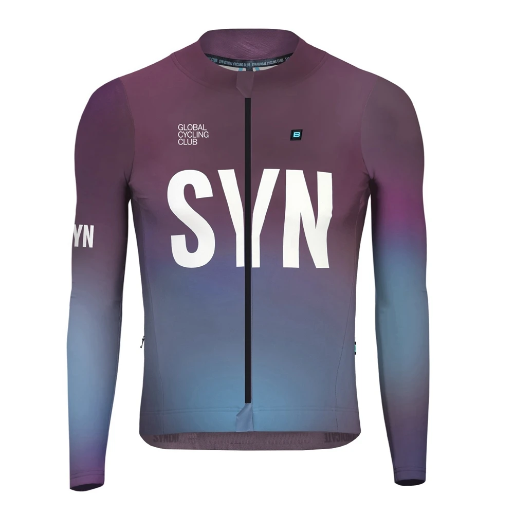 New Style SYN Team Cycling Jersey men 2025 SPring Summer SYNDICATE  Long sleeve Jersey Bicycle Sports Riding Bicycle Shirts 3