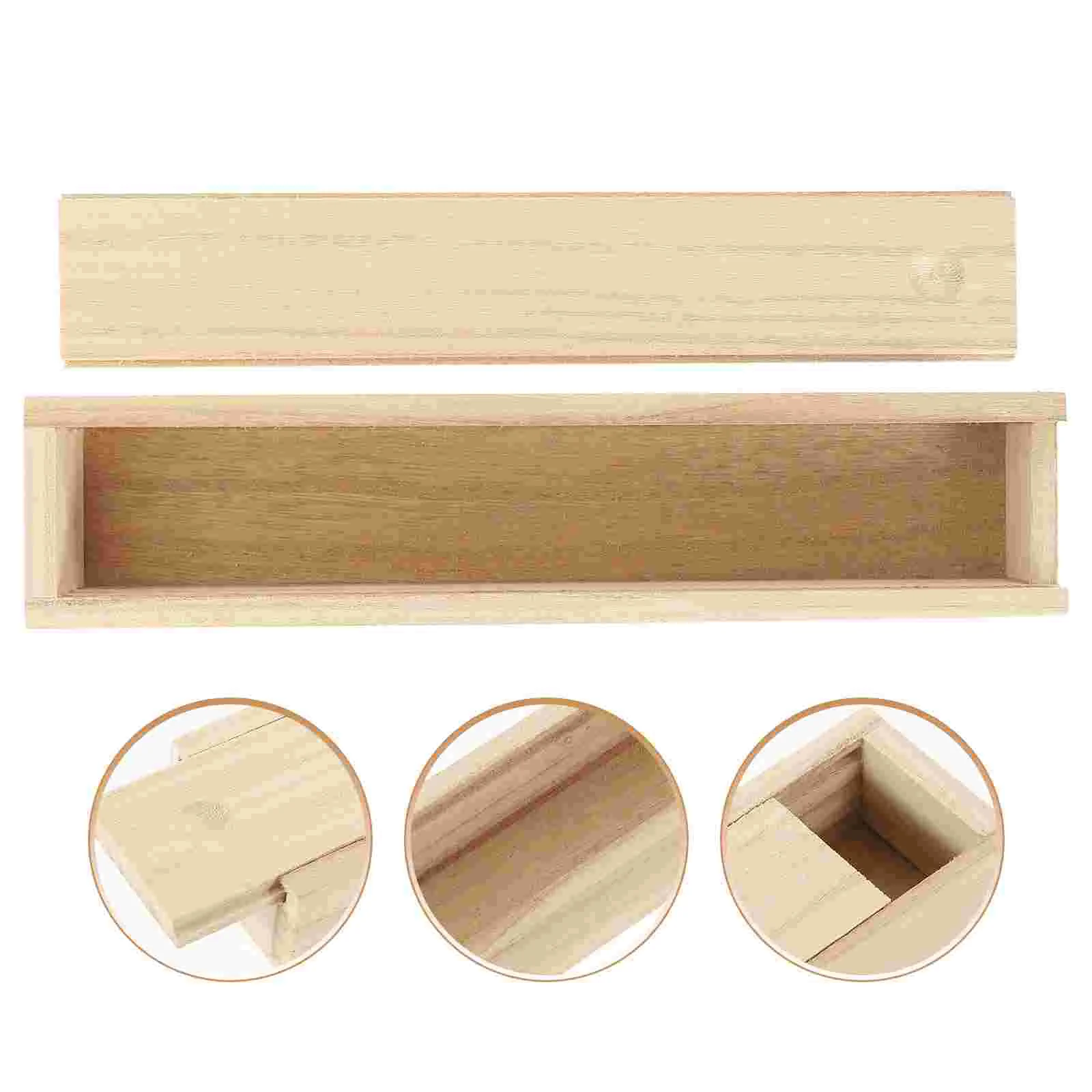 

Pull-out Storage Wooden Box Jewelry Container Case Jewlery Small Organizer Trinket Holder Gift Boxes