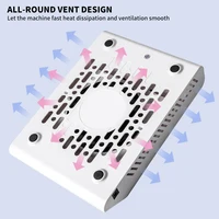 Professional Nail Dust Collector Powerful Nails Dust Extractor Low Noise Nail Art Tool Nail Vacuum Cleaner Salon Equipment - Image 4