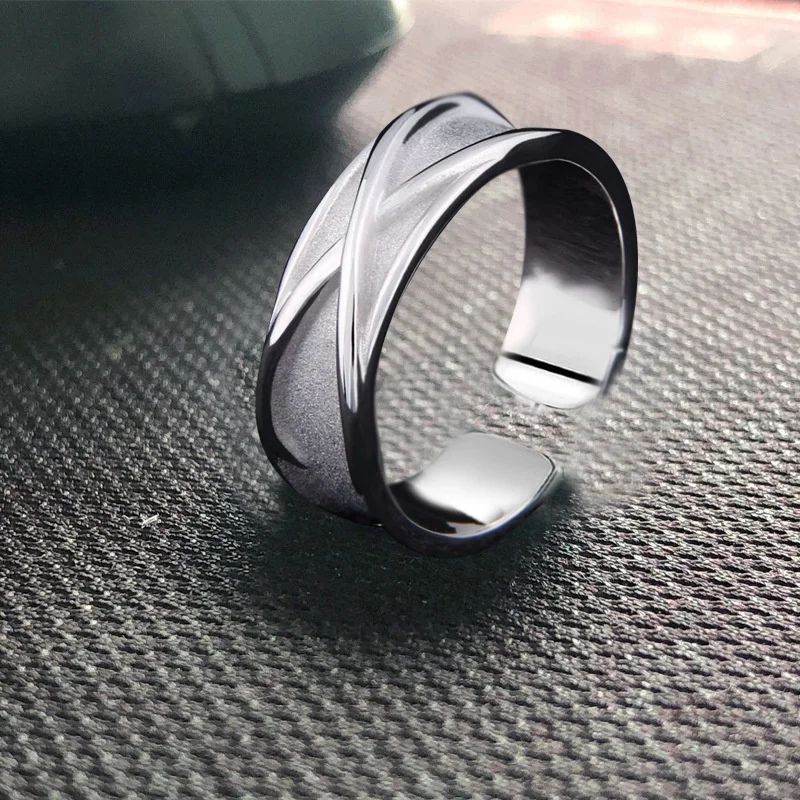 

Creative Design DBZ Darkness Son Goku Rings for Men Women Cross Pattern Spatio Temporal Ring Anime Copslay Jewelry Wholesale
