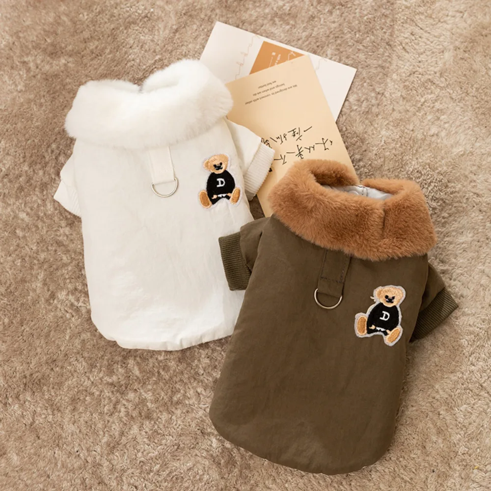 

Puppy Sweater Autumn Winter Cat Fashion Desinger Clothes Pet Cartoon Jacket Small Dog Warm Cardigan Chihuahua Poodle Maltese