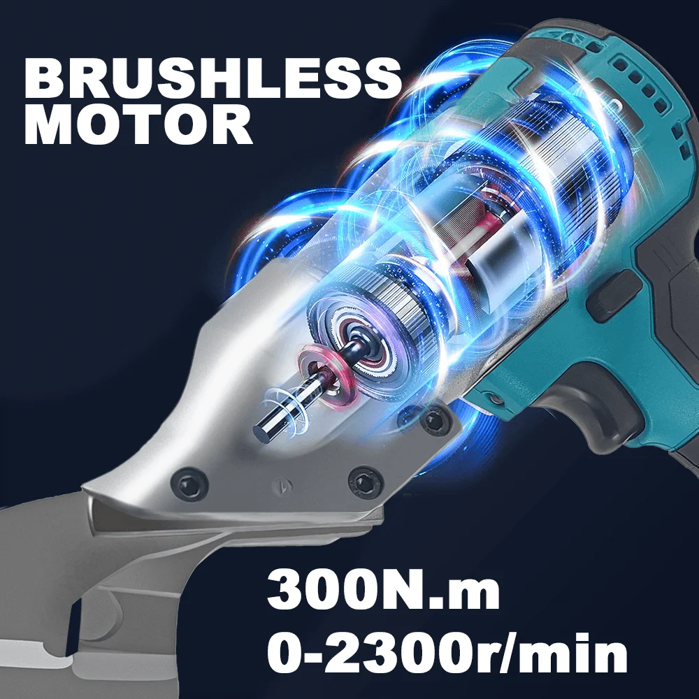브러시리스 전기 철 가위 무선 휴대용 금속 커터 Makita 18V 배터리 용 휴대용 전단 시트 절단 전동 공구